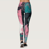 MUSSA FLORAL LEGGINGS (Achterkant)