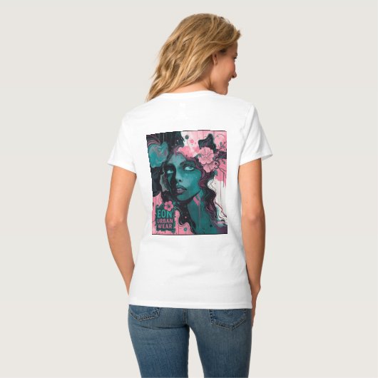 MUSSA FLORAL T-SHIRT (Achterkant volledig)