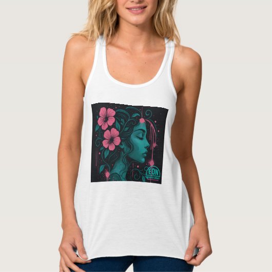 MUSSA FLORAL TANKTOP (Voorkant)