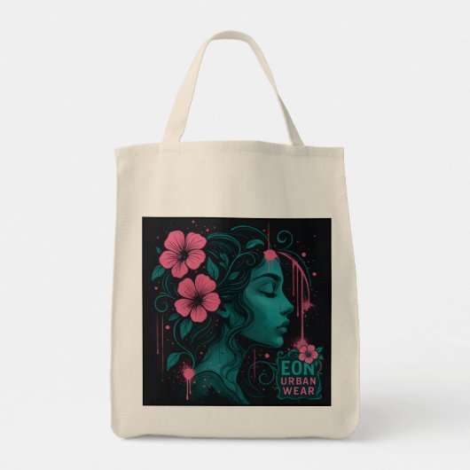 MUSSA FLORAL TOTE BAG (Achterkant)