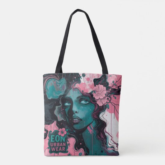 MUSSA FLORAL TOTE BAG (Achterkant)