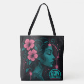 MUSSA FLORAL TOTE BAG (Voorkant)