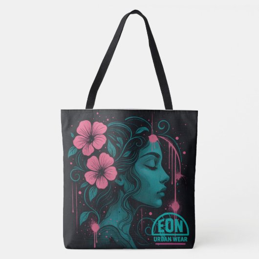 MUSSA FLORAL TOTE BAG (Voorkant)