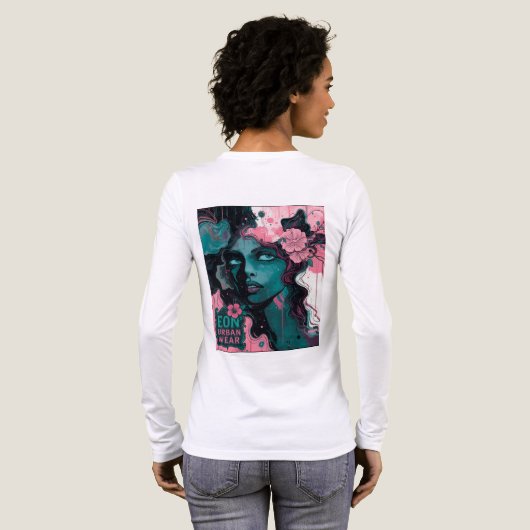 MUSSA FLORAL Tri-Blend SHIRT (Achterkant)