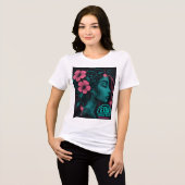 MUSSA FLORAL Tri-Blend SHIRT (Voorkant volledig)