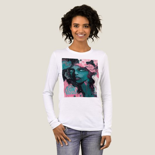 MUSSA FLORAL Tri-Blend SHIRT (Voorkant)