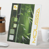 MUSSA-VOETTEKEN RECLAMEBORD MET VOETSTUK (Insitu)