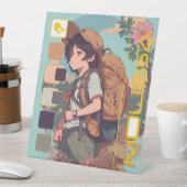 MUSSA-VOETTEKEN RECLAMEBORD MET VOETSTUK (Insitu)