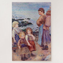 Mussel-Fishers by Renoir Impressionist Painting Legpuzzel