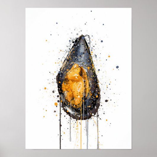 Mussel Poster (Voorkant)