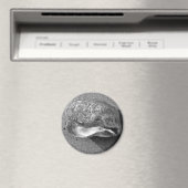 Mussel Seashell Sand Beach Magnet (Insitu (Vaatwasser))