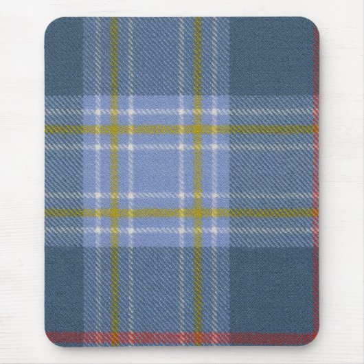 Musselburgh Modern Tartan Mousepad Muismat (Voorkant)