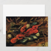 Mussels en garnalen, door Vincent van Gogh uitgeno (Voorkant / Achterkant)