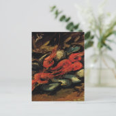 Mussels en garnalen van Vincent van Gogh Briefkaart (Staand voorkant)