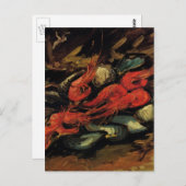 Mussels en garnalen van Vincent van Gogh Briefkaart (Voorkant / Achterkant)