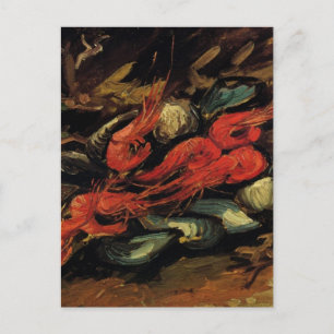 Mussels en garnalen van Vincent van Gogh Briefkaart