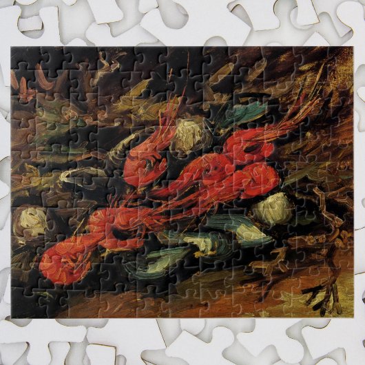 Mussels en garnalen van Vincent van Gogh Legpuzzel