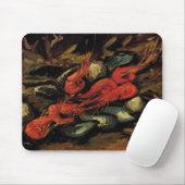Mussels en garnalen van Vincent van Gogh Muismat (Met muis)