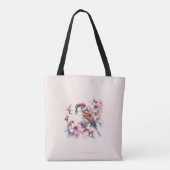  Mussen Bijbel Verse Blush Pink Tote Bag (Achterkant)
