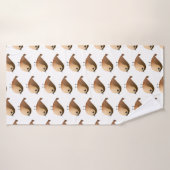 Mussen Cartoon  Badhanddoek (Badhanddoek)