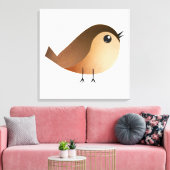 Mussen Cartoon Canvas Afdruk (Insitu (Woonkamer))