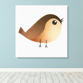 Mussen Cartoon Canvas Afdruk (Insitu (Houten vloer))