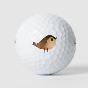 Mussen Cartoon Golfballen