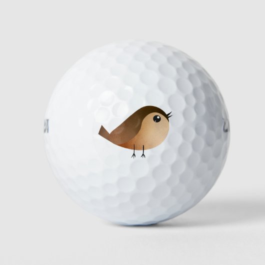 Mussen Cartoon Golfballen (Voorkant)