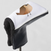 Mussen Cartoon Golfheadcover (3/4 voorkant)