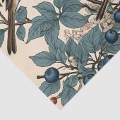 mussen en bosbessen Decoupage Tissuepapier (Detail)