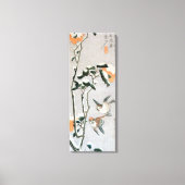 Mussen en Camellia in de Sneeuw van Ando Hiroshige Canvas Afdruk (Voorkant)