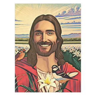 Mussen en lelies tafelkleed