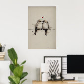 Mussen Liefde Printen, Hart Valentijn Print (Thuiskantoor)