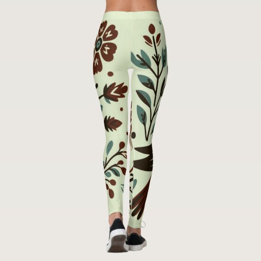 Mussen ontwerp leggings (Achterkant)