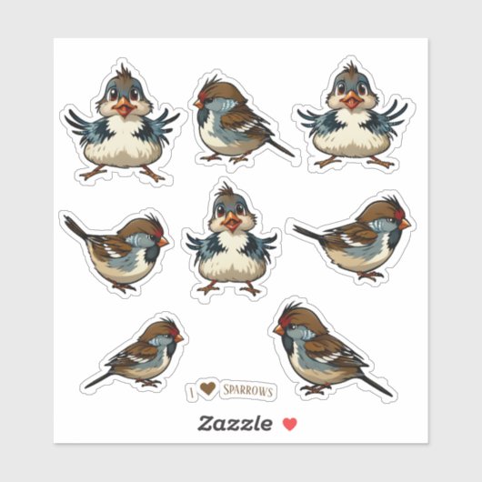 Mussen Scrapbook Stationery Stickers (Vel)