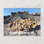 Mussentuchit Flat Rocks, Emery County, Utah Briefkaart (Voorkant)