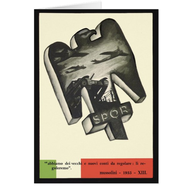 Mussolini Propaganda (Voorkant)