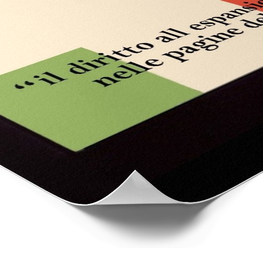 Mussolini Propaganda Poster (Hoek)