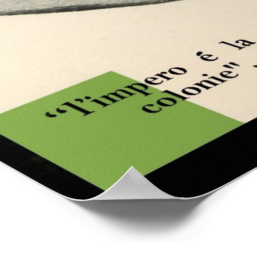 Mussolini Propaganda Poster (Hoek)