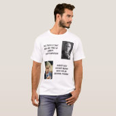 Mussolini, struik_points, de waarheid is dat manne t-shirt (Voorkant volledig)