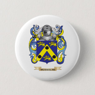 Mussolini Wapenmunt (gezinscrest) Ronde Button 5,7 Cm