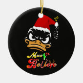 Must Believe Christmas Keramisch Ornament (Voorkant)