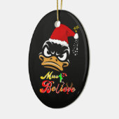 Must Believe Christmas Keramisch Ornament (Links)