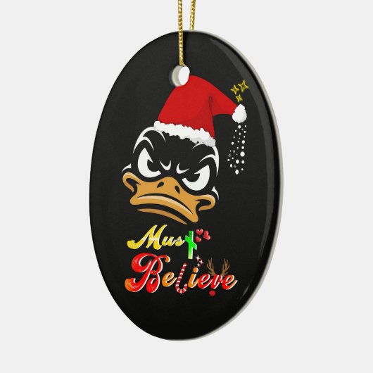 Must Believe Christmas Keramisch Ornament (Links)