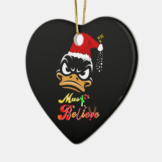 Must Believe Christmas Keramisch Ornament (Links)