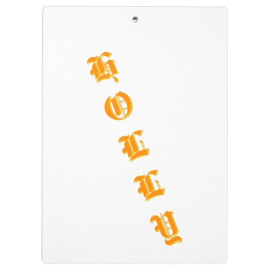 Must Believe Christmas Klembord (Achterkant)