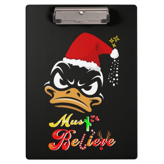 Must Believe Christmas Klembord (Voorkant)