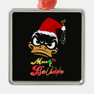 Must Believe Christmas Metalen Ornament