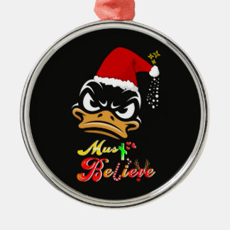 Must Believe Christmas Metalen Ornament