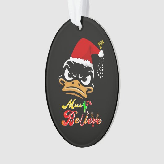 Must Believe Christmas Ornament (voorkant)